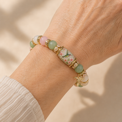 🌿 Love, Peace & Spring Blessings 💖 | 2026 Limited Edition Handmade Bracelet