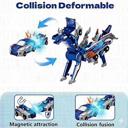 Transforming Winged Pegasus Car Toy