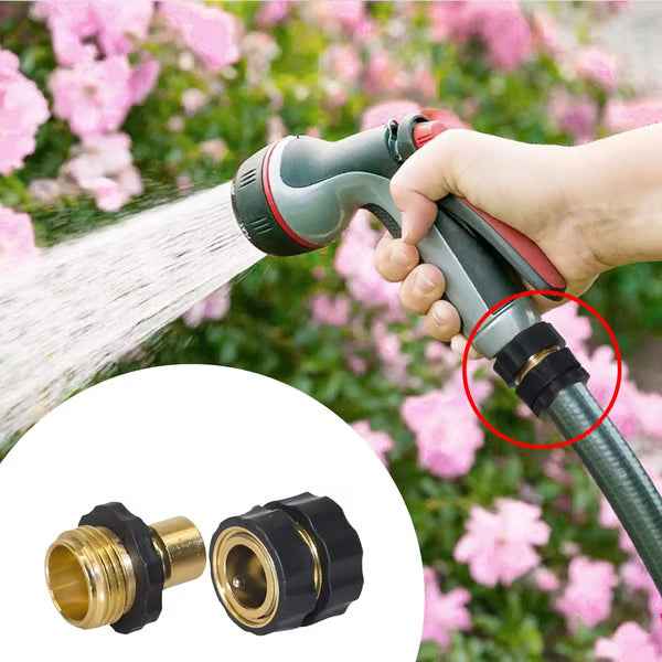 ⚡Sale Fast⚡Garden Hose Quick Connector-Make Your Hose Never Leak💧