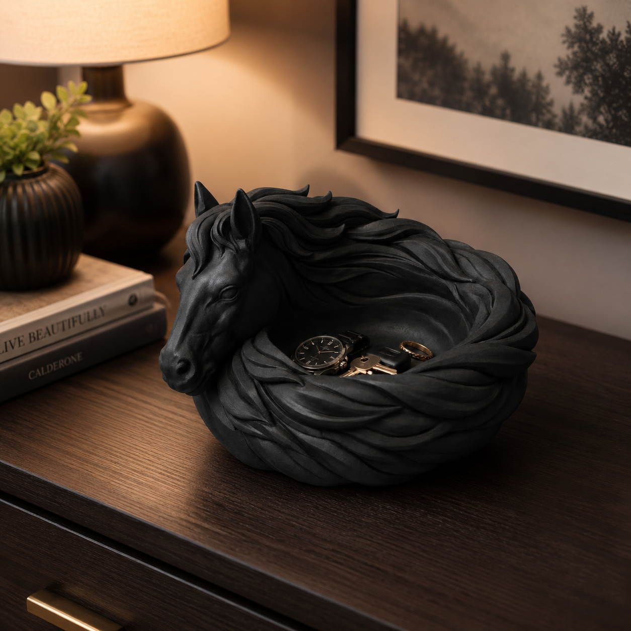 🔥 Last Day 50% OFF 🐴 Horse Catchall Bowl ✨ Elegant Storage for Everyday Essentials