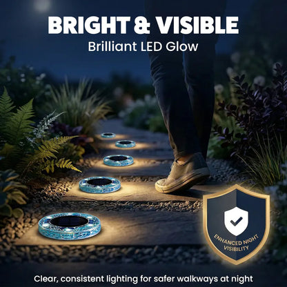 Mosaic Solar Disk Lights