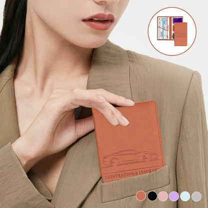 🚘Car Registration & Insurance Card Holder