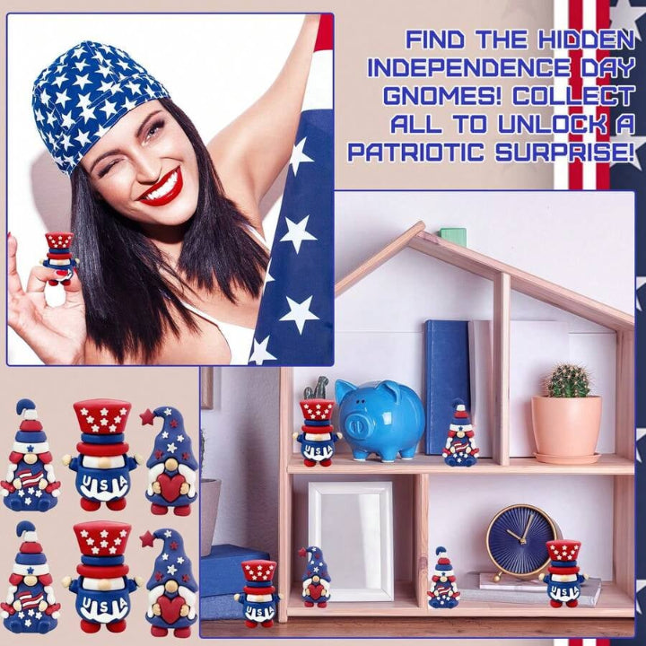❤️🧙‍♂️Little Guardian of the Flag: A Gnome with Heart and country