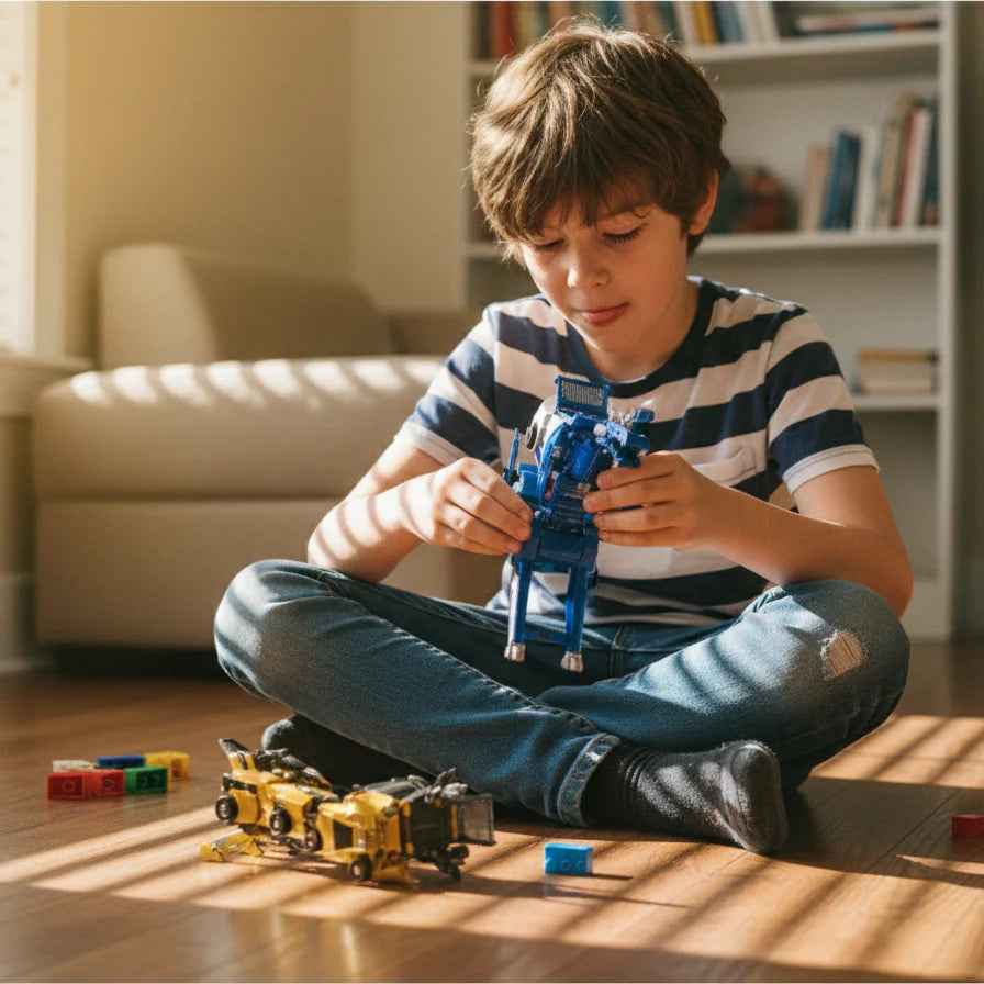 Transforming Winged Pegasus Car Toy