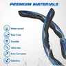 🚗 Carbon Fiber Steering Wheel Cover | Silicone Anti-Slip