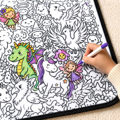 Ahlwo™ Coloring Blanket🖍️ Color It. Wash It. Repeat It! 🔄✨