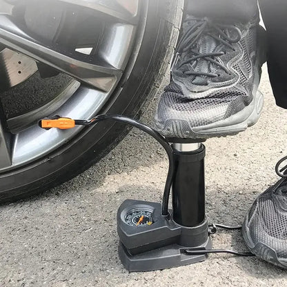 🔧 Portable Air Compressor | Accurate Pressure Gauge & Quick Inflation Tool