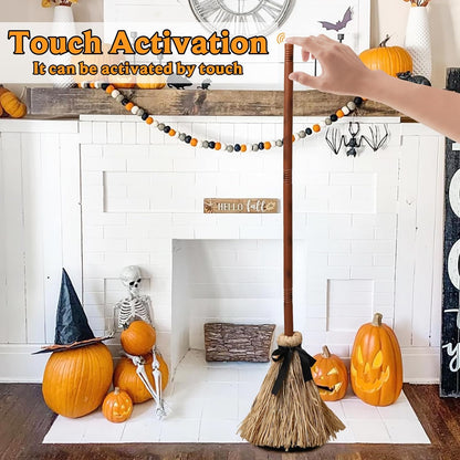 💥Halloween Sale 49% OFF🧙‍♀️🪄Floating Witch's Broom – Haunted Dancing Broom