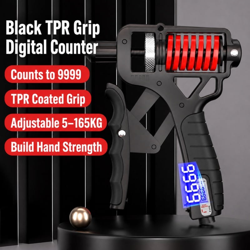 Adjustable Counting Hand Grip Strengthener