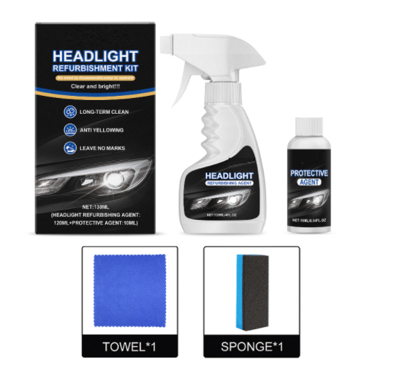 🎁 Last Day 49% OFF🚘Automotive Headlamp Restoration Fluid Kit