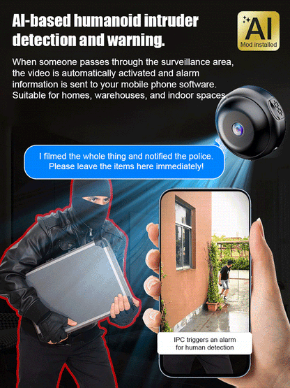 📷 Crystal-Clear Wireless WiFi Camera | Monitor Anytime, Anywhere ✨