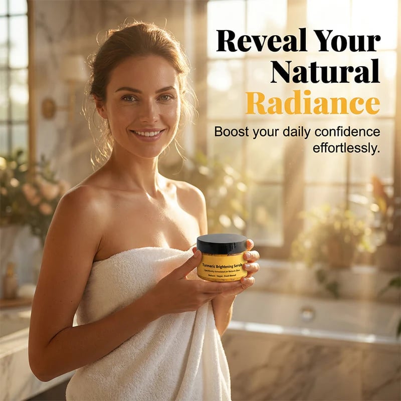 ✨ Turmeric Exfoliating Body Scrub – Reveal Smooth, Radiant Skin