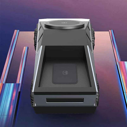 Armor King CyberDock 3-in-1 Wireless Charger + Car Model Ornament + Stand
