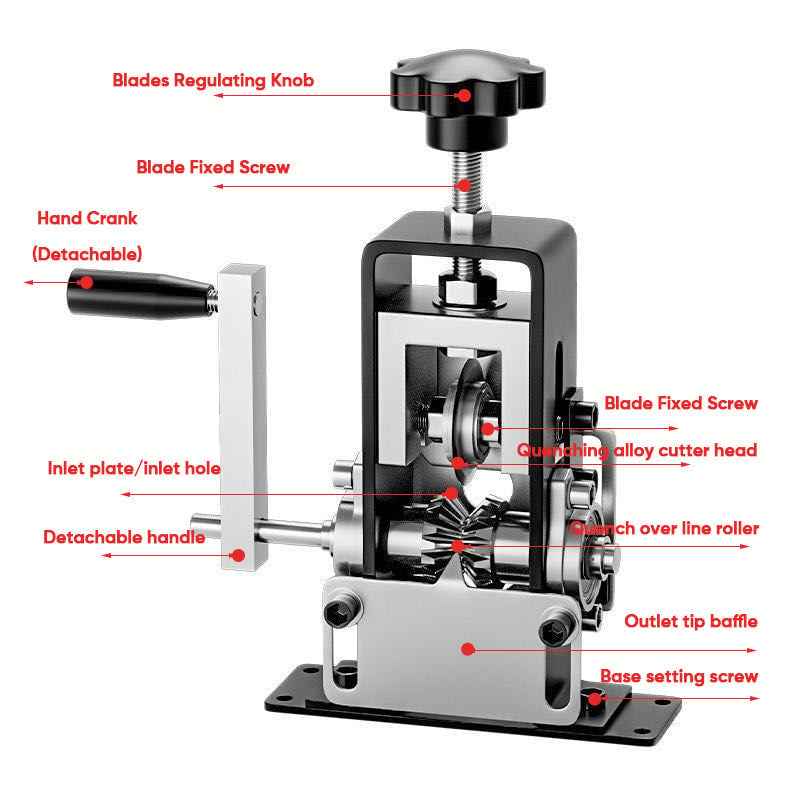 Iron Frame Wire Stripping Machine