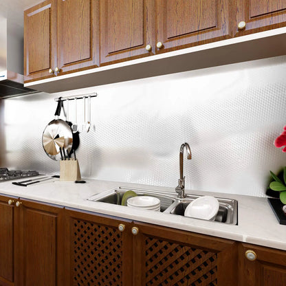 💥Today 50% OFF💥 Self-Adhesive Stainless Steel Kitchen Film
