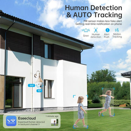 Smart AI Light Bulb Camera