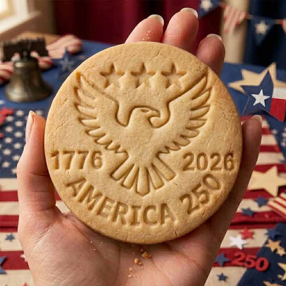 🎁Last Day 60% OFF - 1776–2026 USA 250th Anniversary Cookie Stamp
