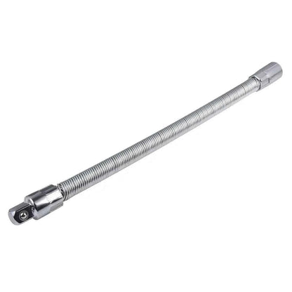 1/2 Inch 35cm Socket Ratchet Wrench Set - 3 Bendable Shafts, Wrench Extender Tool, Connecting Rod - Automotive Car Repair Tools for Home & Car Maintenance