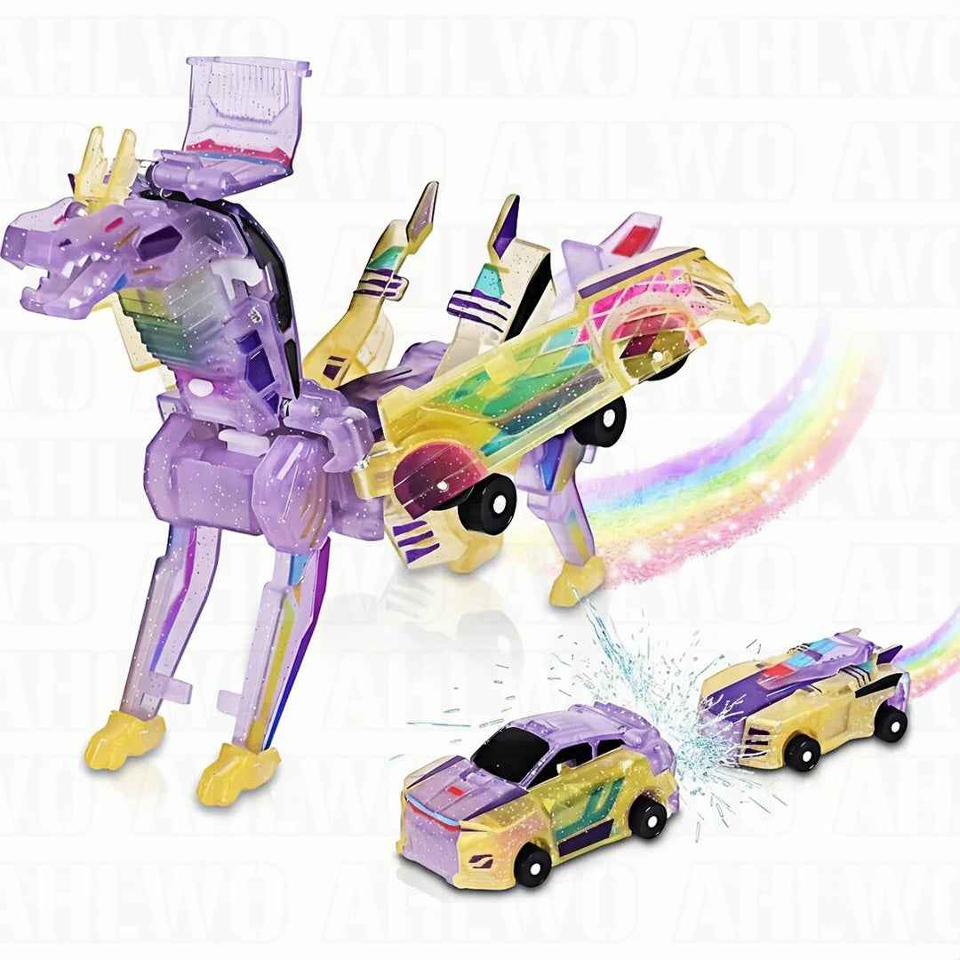 Transforming Winged Pegasus Car Toy