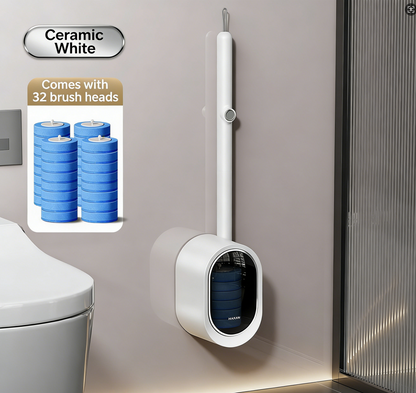 🧽 Toilet Scrubber | Disposable Pads | No Mess Cleaning