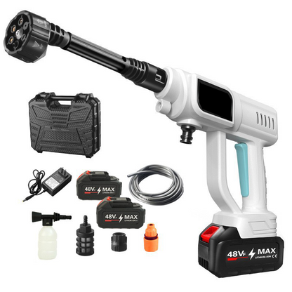 💦✨ Limited Time 50% OFF✨ Cordless Pressure Washer | 1000 PSI High-Pressure Cleaning with Rechargeable Battery