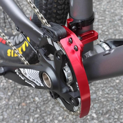 Bicycle Single Chainring Chain Stabilizer, Chain Tensioner, Anti-Drop Chain, Front Derailleur Adapter Ring, Anti-Fouling Three-In-One