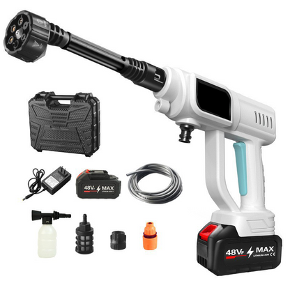 💦✨ Limited Time 50% OFF✨ Cordless Pressure Washer | 1000 PSI High-Pressure Cleaning with Rechargeable Battery