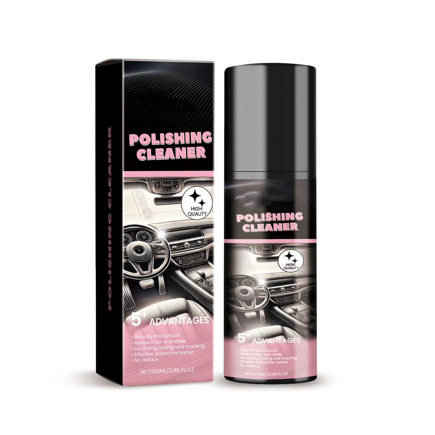 🚗 Car Cleaning Detailer | Quick Shine & Long-Lasting Protection