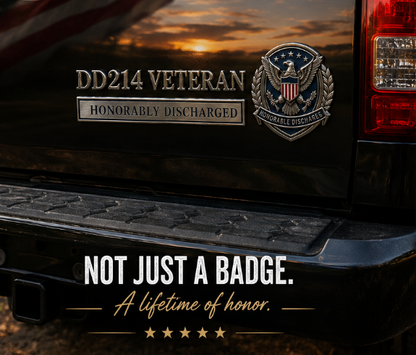 🔥 Today 49% OFF🔥 Veteran Honorable Discharge Commemorative Plaque