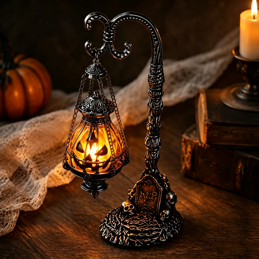 🖤✨ Limited Time 50% OFF✨ Gothic Pumpkin Lantern Stand | Elegant Halloween Atmosphere Decoration