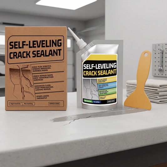 🛠️ Concrete Crack Filler & Sealant | Quick-Dry Waterproof Repair