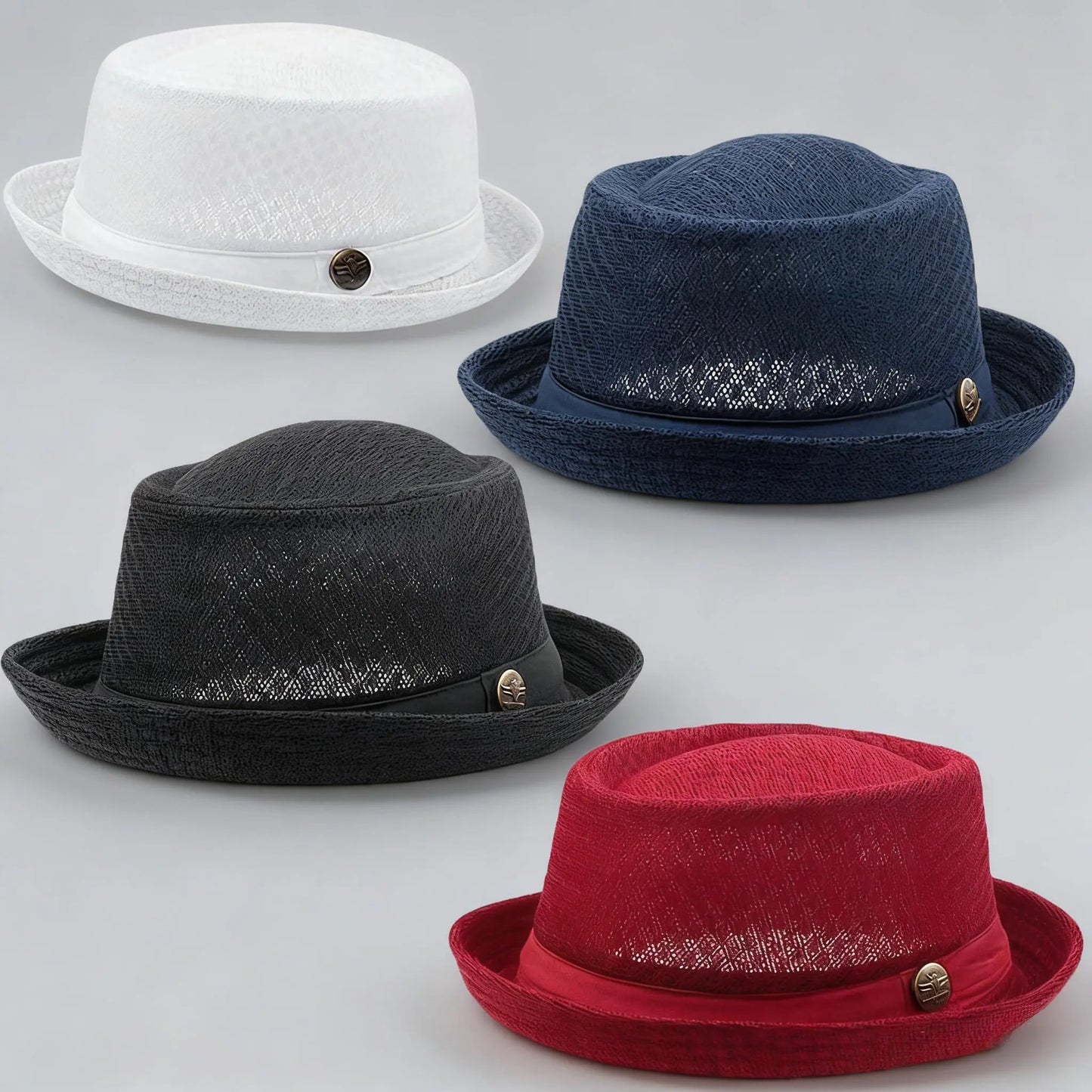 🔥NEW ARRIVAL LIMITED TIME OFFER ✨Unisex Breathable Mesh Pork Pie Hat