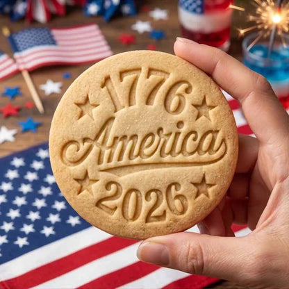 🎁Last Day 60% OFF - 1776–2026 USA 250th Anniversary Cookie Stamp