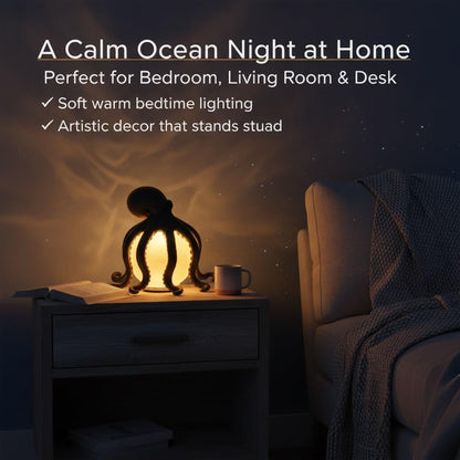 🎁🎉Only $21.99 This Week🌟🐙 Ocean Sculpture Octopus Ambient Table Lamp