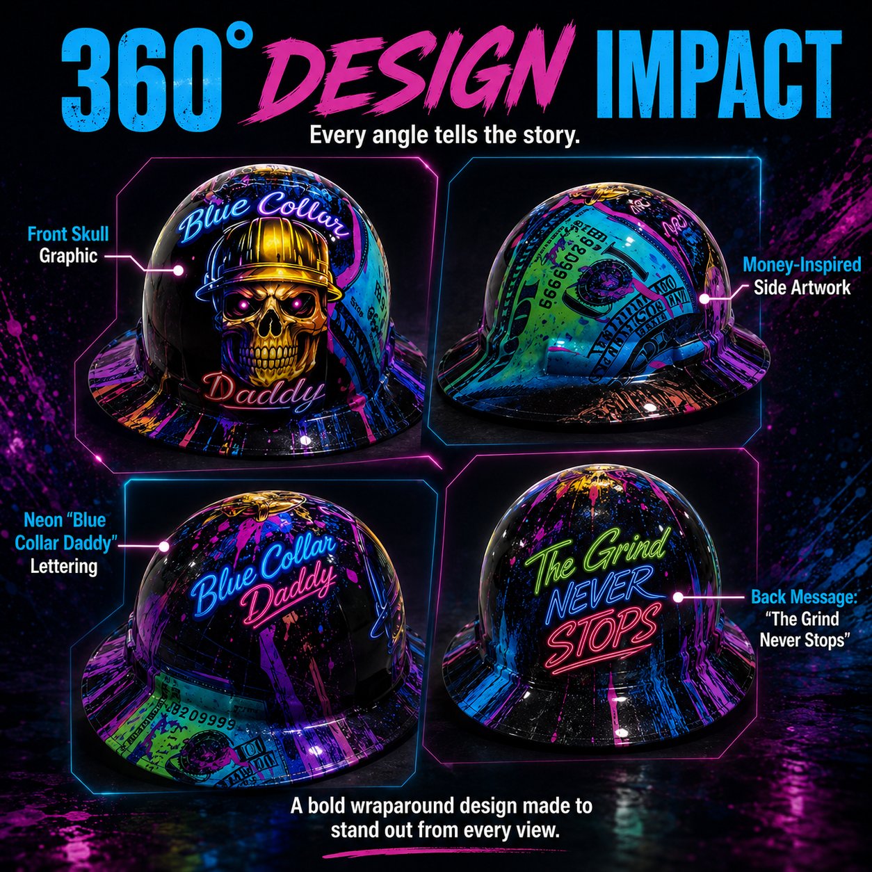 🎁Father’s Day Gift 50% OFF👷‍♂️ Rigid Impact Safety Helmet