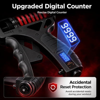 Adjustable Counting Hand Grip Strengthener