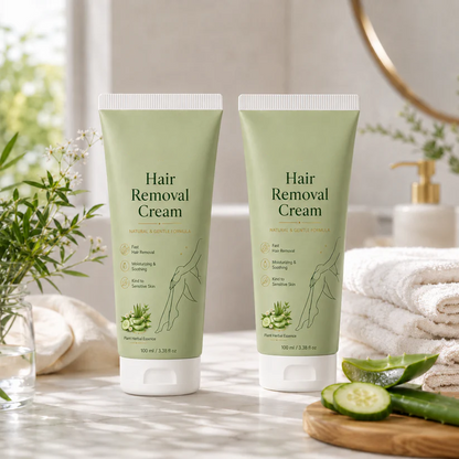 LAST DAY -BUY 1 GET 1 FREE🤩Ahlwo Painless Depilatory Cream – No Razor Bumps, No Harsh Odor