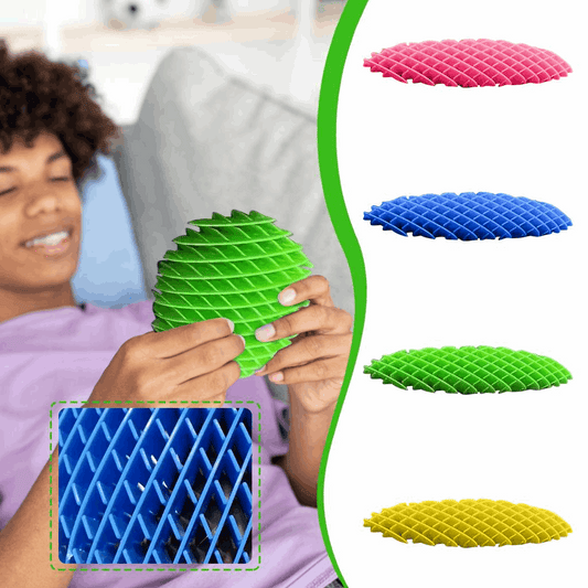 🔥Up To 69% Off!🔥-Decompression elastic net worm toy