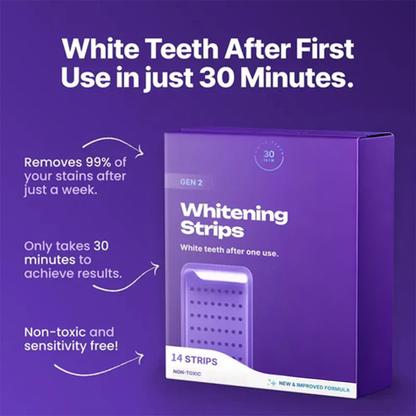 ✨ Purple Teeth Whitening Strips (Gen 2)