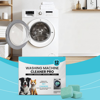 🔥Discount is still ongoing...while supplies last.🐶Washing machine cleaner tablets: Easily remove odors from pet clothes