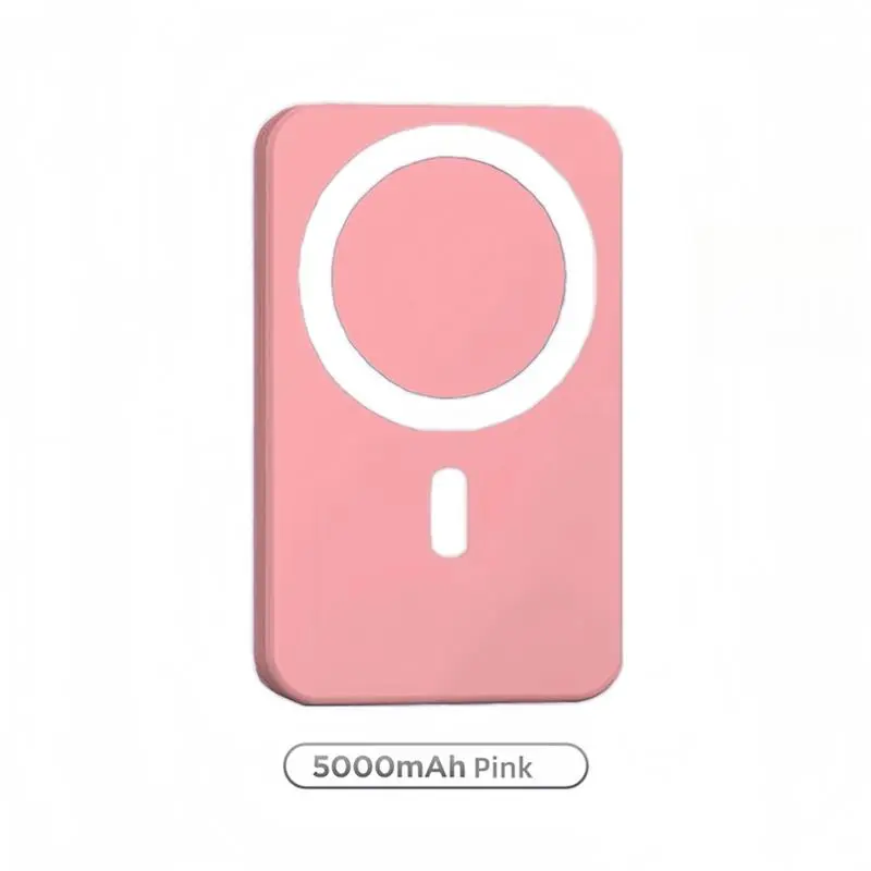 ⚡ 5000mAh MagSafe Power Bank | Wireless Fast Charger for iPhone