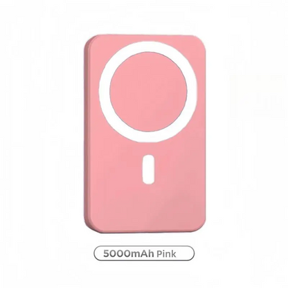 ⚡ 5000mAh MagSafe Power Bank | Wireless Fast Charger for iPhone