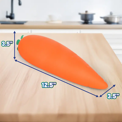 🥕 Giant Squishy Carrot Toy | Squeeze Stretch Stress Relief