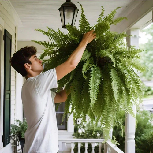 🏆Flash Sale⚡ 50K+ SOLD!🔥🌱 UV-Resistant Lifelike Artificial Boston Fern