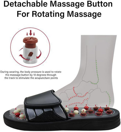 🦶 Acupoint Massage Slippers | Relieve Tired Feet Instantly!