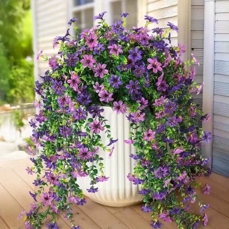 Offer ends TODAY!🌼 Artificial Hanging Daisies - UV-Resistant Indoor/Outdoor Decoration 🏡