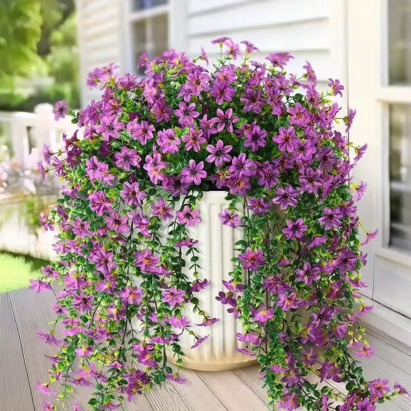 Offer ends TODAY!🌼 Artificial Hanging Daisies - UV-Resistant Indoor/Outdoor Decoration 🏡