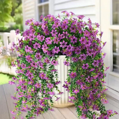 Offer ends TODAY!🌼 Artificial Hanging Daisies - UV-Resistant Indoor/Outdoor Decoration 🏡
