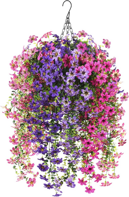 Offer ends TODAY!🌼 Artificial Hanging Daisies - UV-Resistant Indoor/Outdoor Decoration 🏡