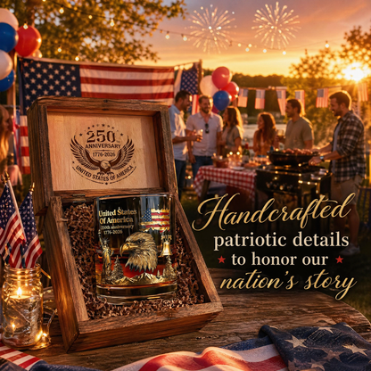 🏆Flash Sale✨🇺🇸 250th Anniversary Eagle Whiskey Decanters🦅 Celebrate 250 Years of American Pride
